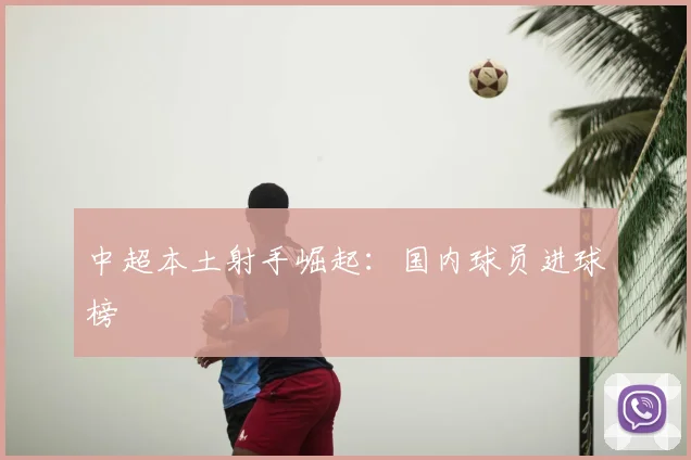 中超本土射手崛起：国内球员进球榜